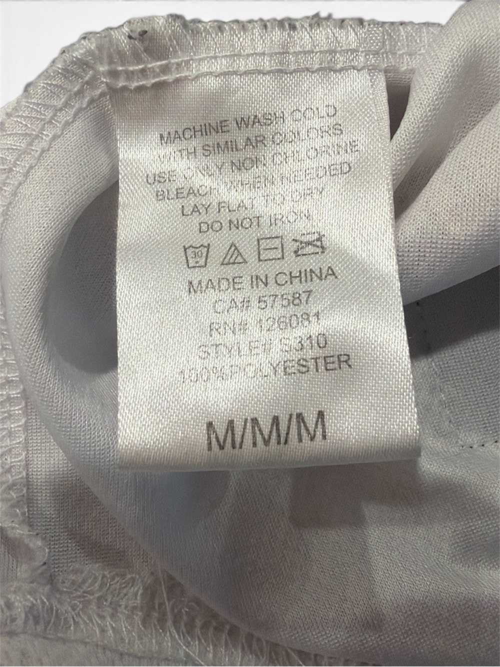 Reason Scarface Sz M White Button Front Baseball Jersey “World Is Yours” - Picture 5 of 5